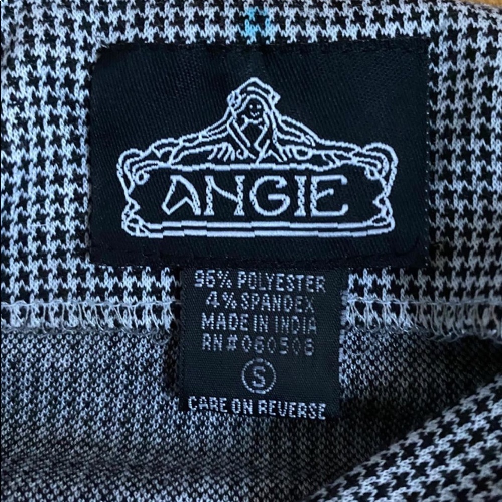 BLACK AND WHITE GINGHAM DRESS - Picture 4 of 4